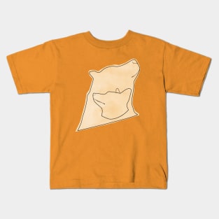 Fox and Bear tee Kids T-Shirt